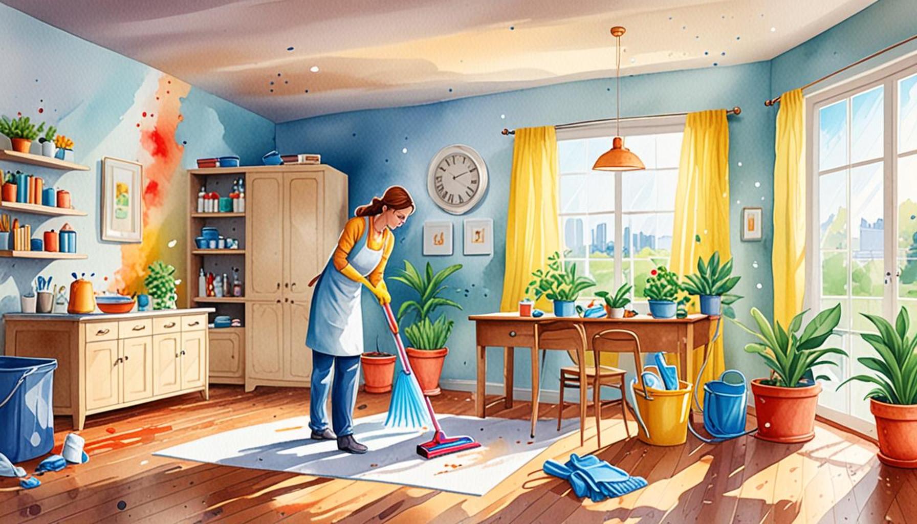 The Impact of Cleaning Techniques on Indoor Air Quality