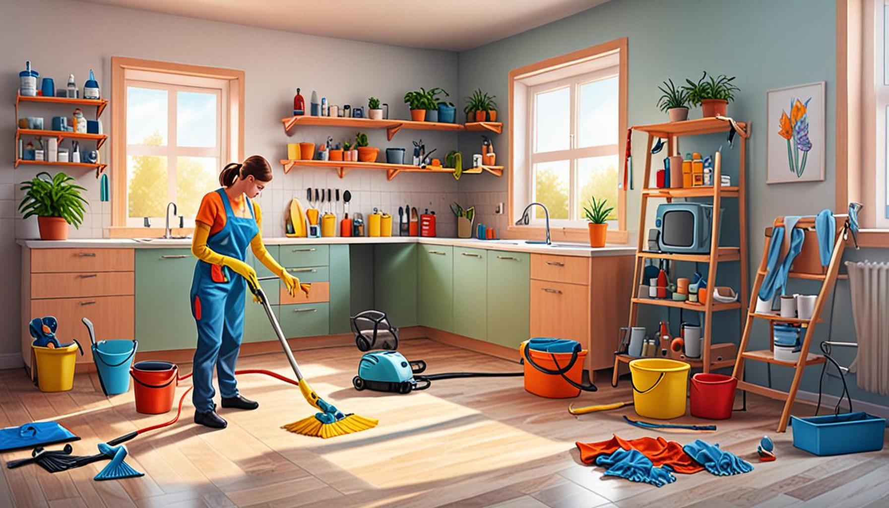 Integration of Project Management Practices in Residential Cleaning and Maintenance